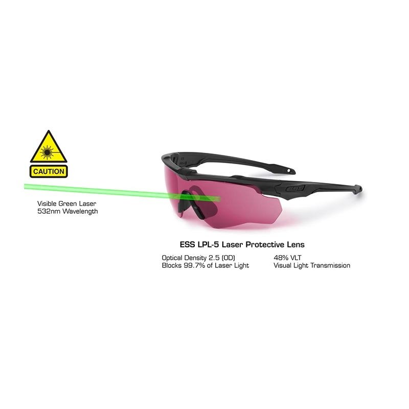 Kit lunettes Crossblade ESS à 3 écrans interchangeables et traitement ClearZone