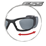 Lunettes de protection CDI ESS, ANSI Z87.1+ et changement latéral des verres