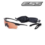 Lunettes balistiques ESS Crossbow Suppressor One branches fines MIL-PRF-32432
