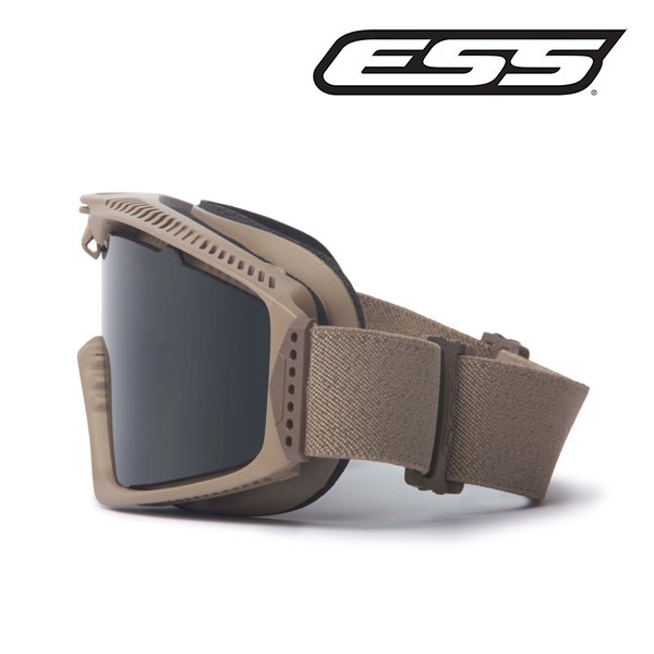 Kit masque balistique ESS Influx ventilation AVS réglable et 2 écrans de 3 mm