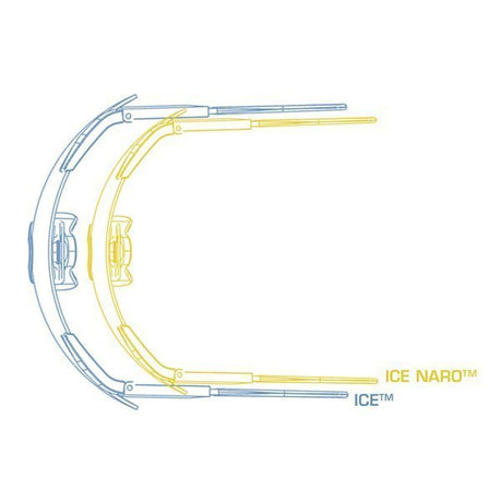 Kit monture de rechange ESS ICE NARO complet branches embout nasal et élastique