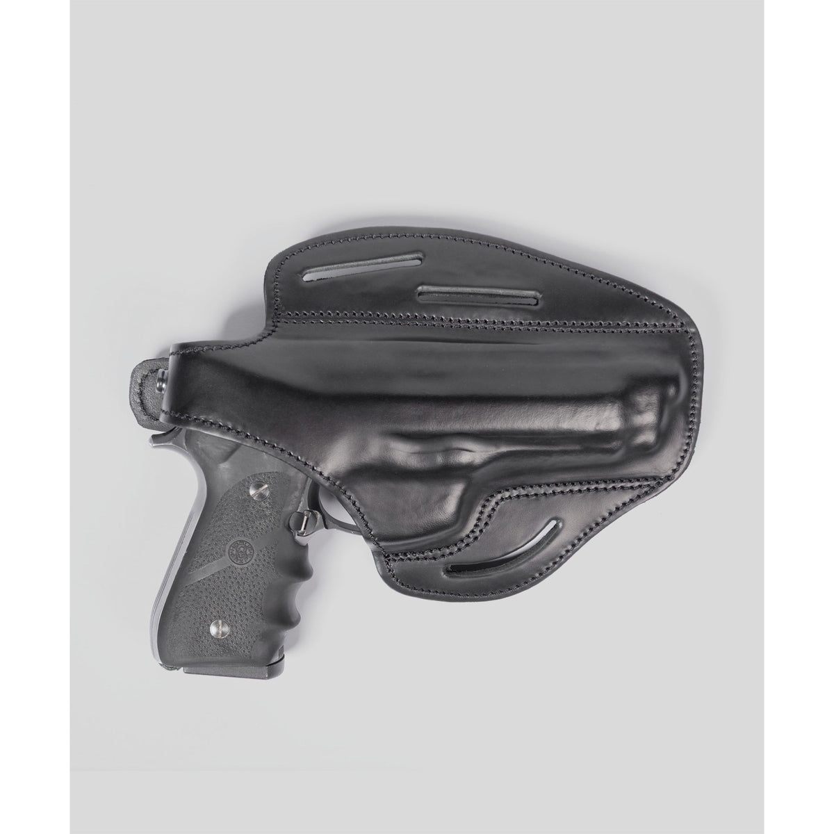 Holster de ceinture GK Professional Flatguard en cuir moulé, Beretta 92F et MAC 50
