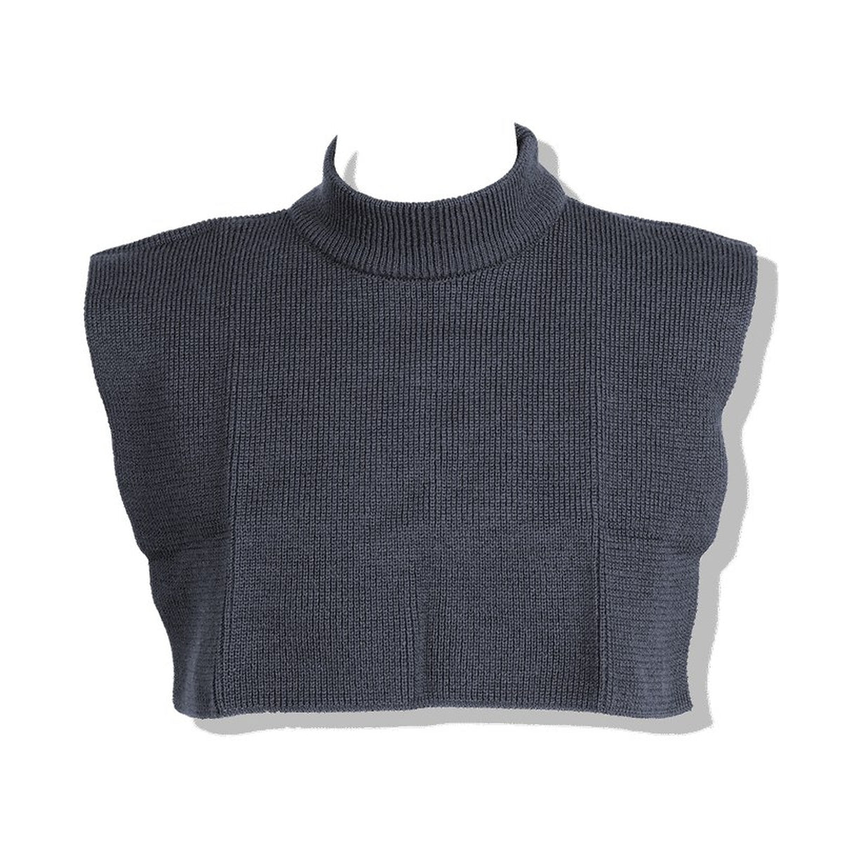 Faux col roulé GK Professional en maille de laine et acrylique pour tenue de service