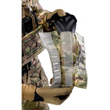 Comfort Shoulder Pads Frog Pro en LAHYCO à inserts semi-rigides, vendues par paire