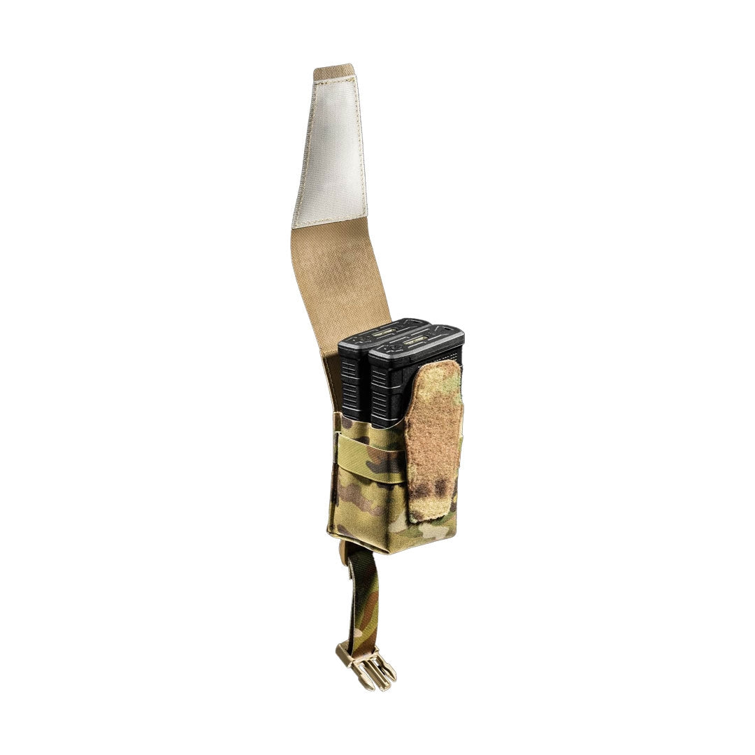 Porte-chargeur double 7.62 Frog Pro à boucle ITW Nexus renfort Tegris 110 g