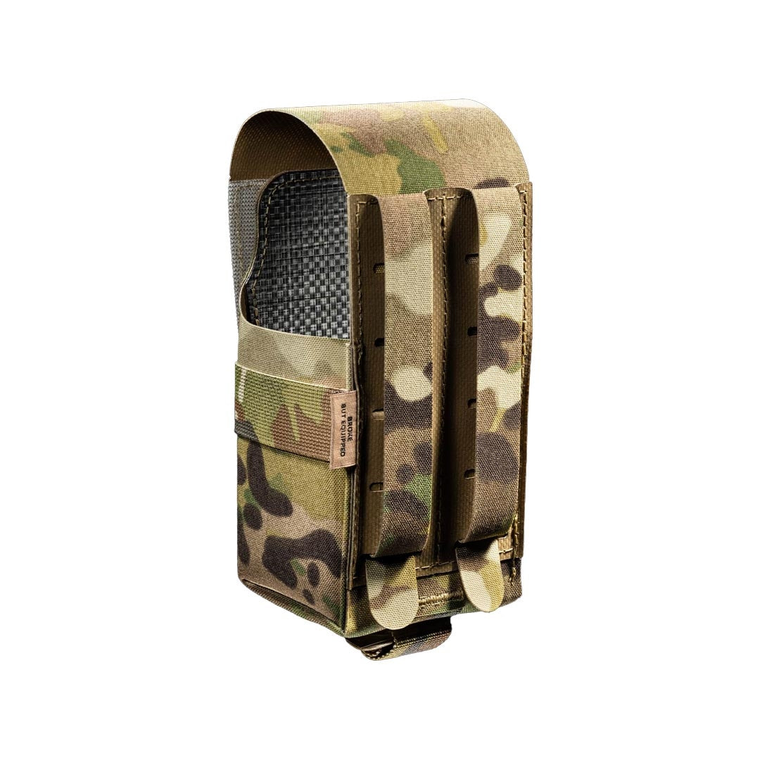 Porte-chargeur double 7.62 Frog Pro à boucle ITW Nexus renfort Tegris 110 g