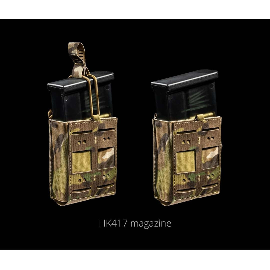 Porte-chargeur rapide HK417 Frog Pro ouvert à cordelette antichoc 50 g