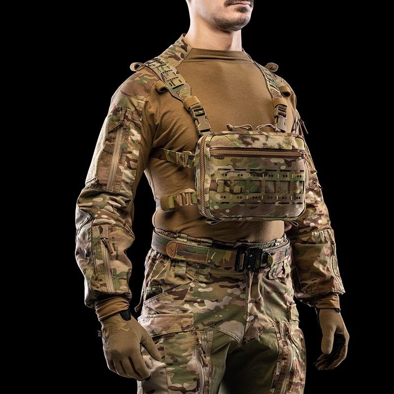 Harnais de reconnaissance Light Frog Pro en LAHYCO bretelles de 5 cm et mesh Air 3D
