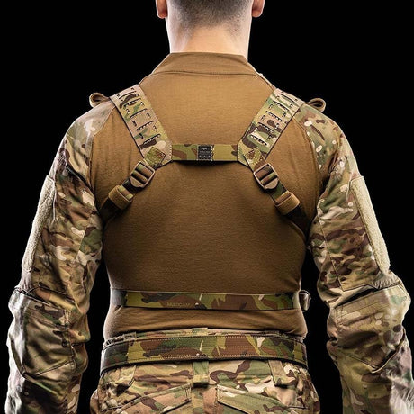 Harnais de reconnaissance Light Frog Pro en LAHYCO bretelles de 5 cm et mesh Air 3D