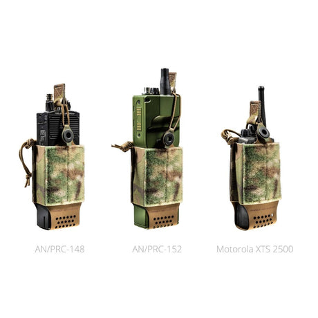 Insert porte-radio MBITR Frog Pro en tissu composite LAHYCO 18 x 8 x 4 cm