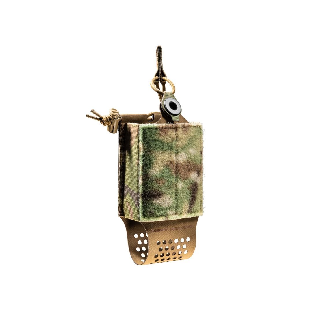 Insert porte-radio MBITR Frog Pro en tissu composite LAHYCO 18 x 8 x 4 cm