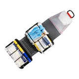 Panneau organisateur Chiron vertical Frog Pro en technopolymère MOLLE Multi-Dot