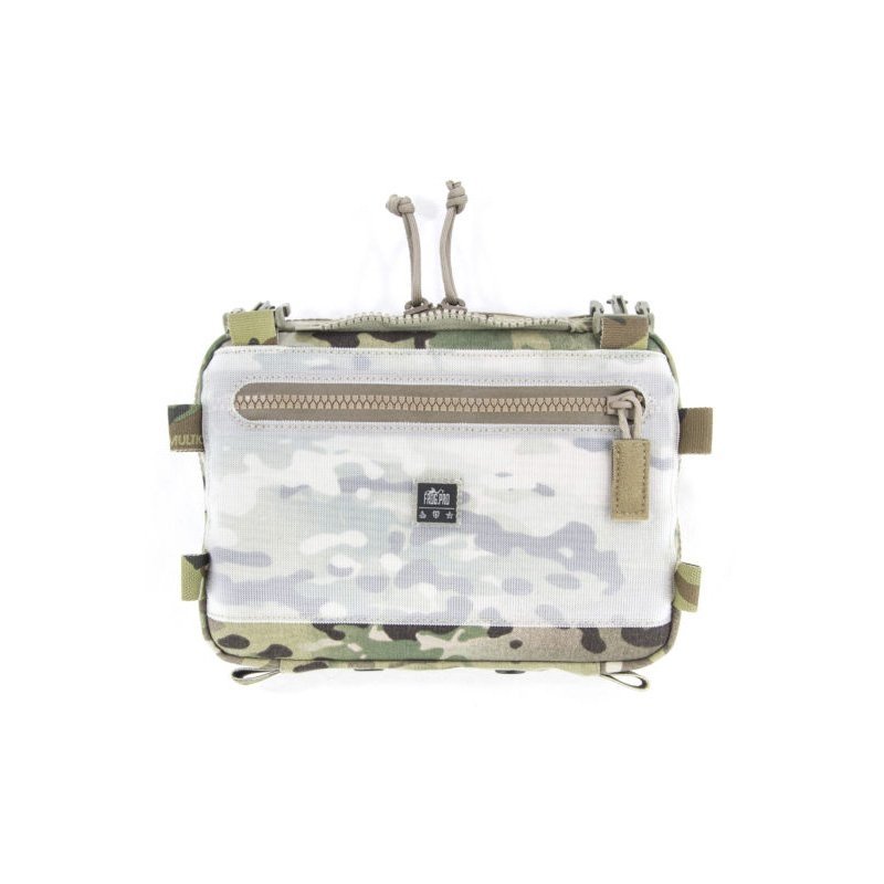 Poche modulaire de reconnaissance Task Bag Frog Pro en LAHYCO ouverture à 180°
