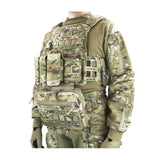 Poche modulaire de reconnaissance Task Bag Frog Pro en LAHYCO ouverture à 180°
