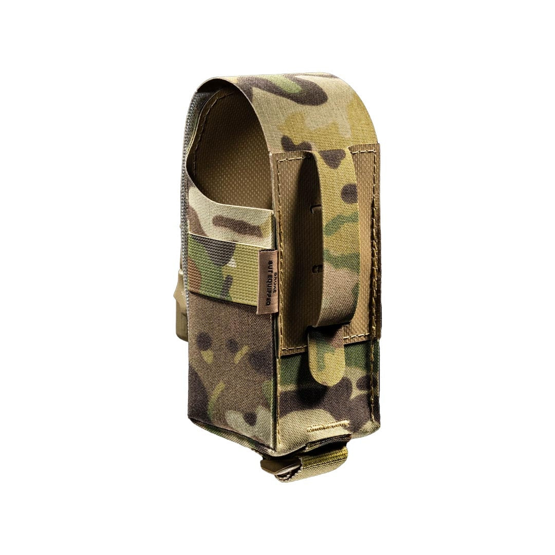 Porte-grenade fumigène Frog Pro à rabat ITW Nexus en LAHYCO 15 x 6 cm