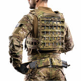 Panneau MOLLE horizontal escamotable Frog Pro en Tegris 22,5 x 14 cm de 25 g