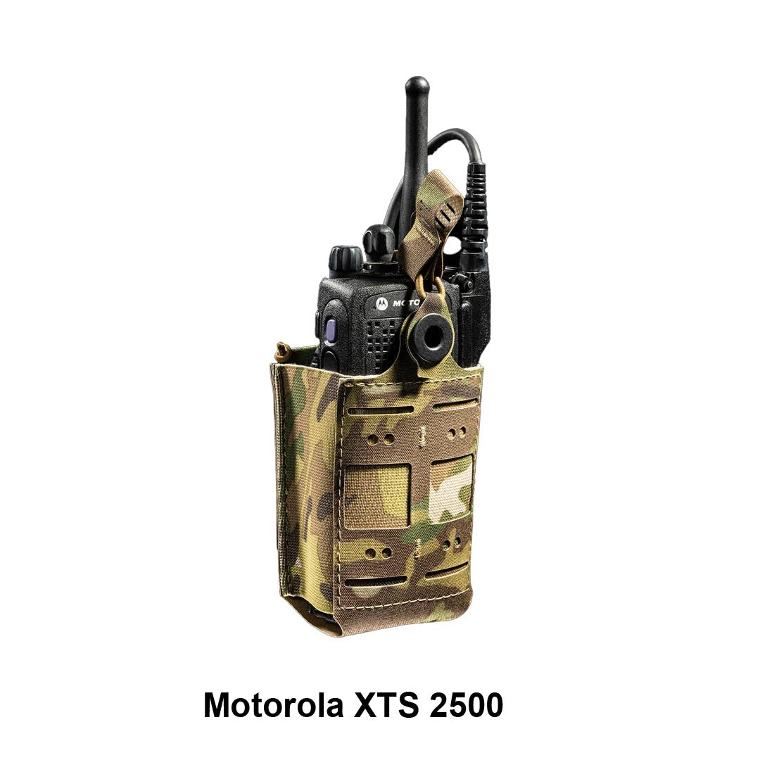 Pochette radio moyenne Frog Pro tissu LAHYCO conforme IR fixation MOLLE 55 g