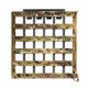 Panneau dorsal MOLLE Frog Pro en Tegris et LAHYCO 26 x 27,5 cm fixation V.LOK