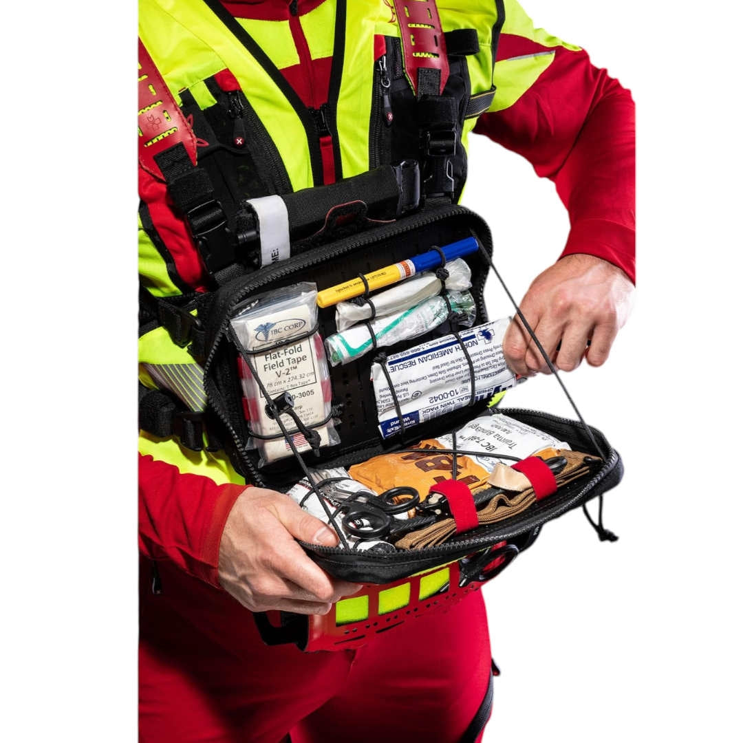 Panneau organisateur TB horizontal Frog Pro en technopolymère pour sac tactique