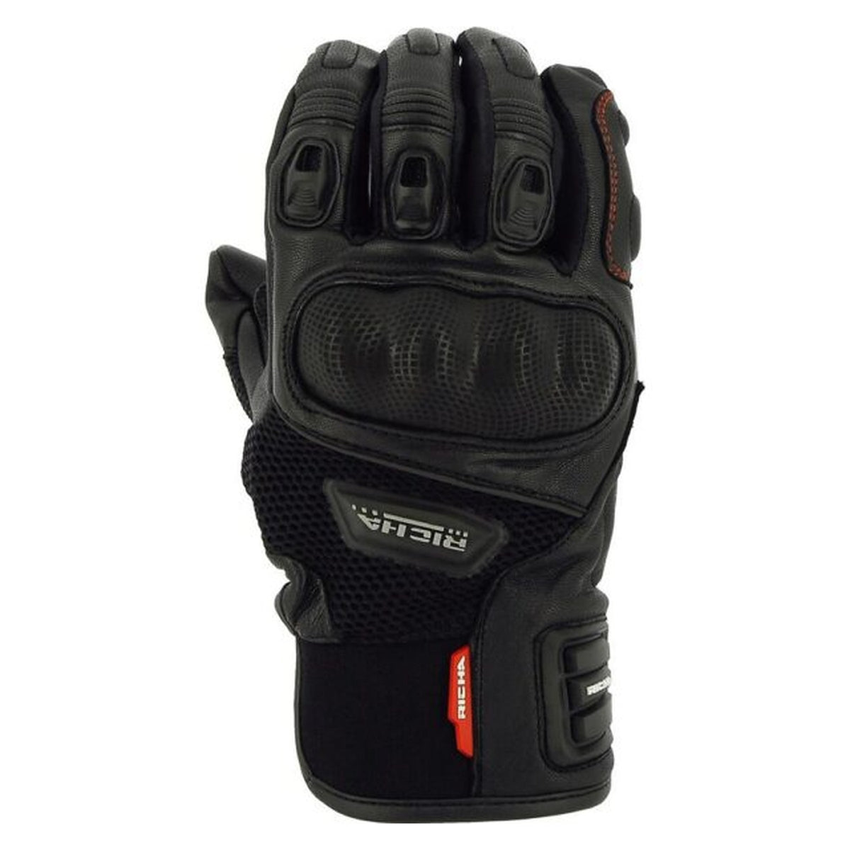 Gants moto été GK Professional Blast cuir de chèvre panneaux aérés EN 13594 niveau 1