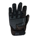 Gants coqués Ares Tactique Pro paume cuir dos maille et renfort de gomme épaisse