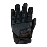 Gants coqués Ares Tactique Pro paume cuir dos maille et renfort de gomme épaisse
