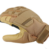 Gants coqués Ares Tactique Pro paume cuir dos maille et renfort de gomme épaisse