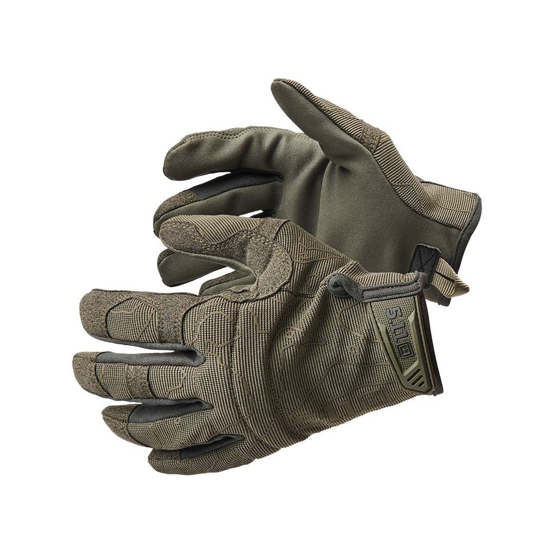 Gants tactiques HIGH ABRASION 2.0 5.11 Tactical - Vert Ranger - Welkit.com