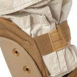 Genouillère de protection Ares nylon 1000 deniers coque semi-rigide et mousse incorporée