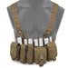 Gilet Chest Rig KINETIC Bulldog Tactical - Coyote - - Welkit.com - 3662950035197 - 6