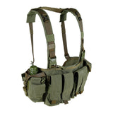 Gilet chest rig Ares Maroni allégé pour milieu tropical, pochettes amovibles et maille 3D