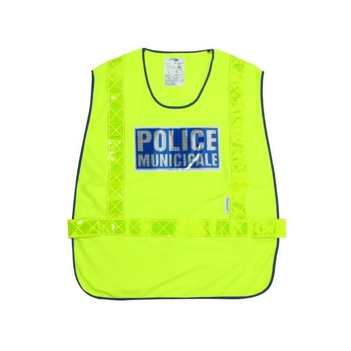 Gilet d'identification POLICE MUNICIPALE DMB Products - Jaune - Taille unique - Welkit.com - 3662950084676 - 1