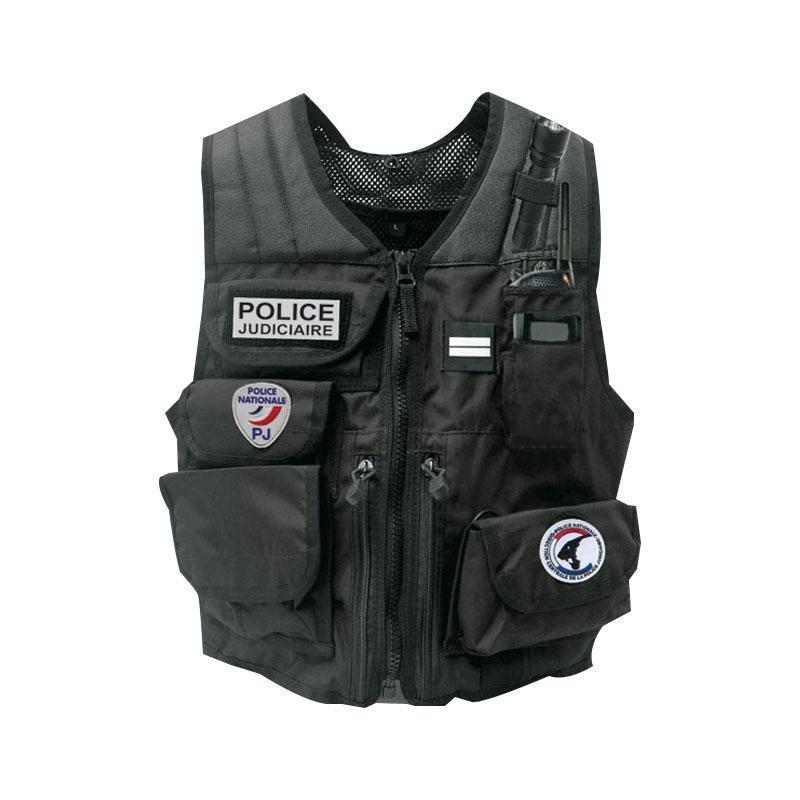 Gilet d'intervention GENDARMERIE Patrol Equipement - Noir - Welkit.com