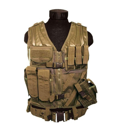 Gilet d'intervention USMC Mil - Tec - Noir - Welkit.com