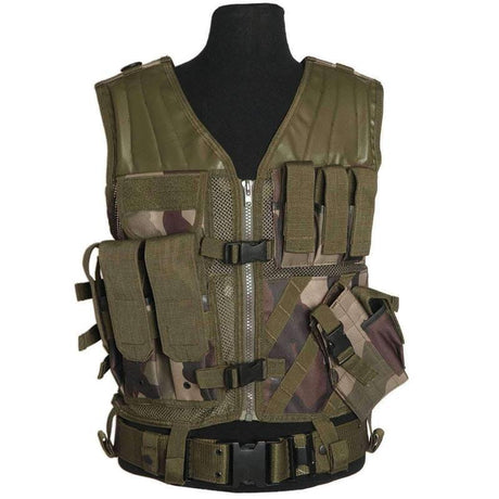 Gilet d'intervention USMC Mil - Tec - Noir - Welkit.com