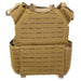 Gilet porte-plaques KINETIC Bulldog Tactical - Coyote - M (76 - 99 cm) - Non - Welkit.com - 2000000380216 - 3