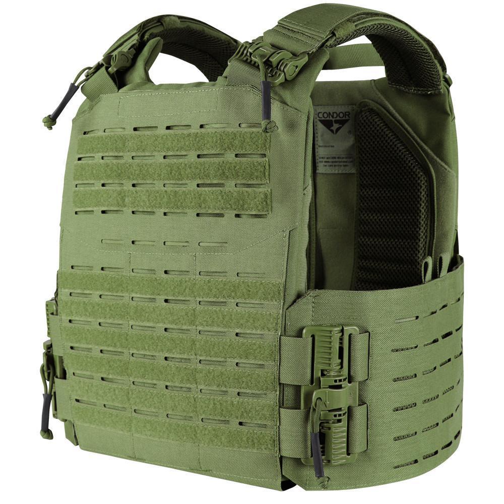 Gilet porte - plaques VANQUISH RS Condor - Vert olive - Welkit.com