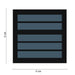 Grade Gendarmerie BASSE VISIBILITÉ BK Mil-Spec ID - Noir - Lieutenant-Colonel / Colonel - Welkit.com - 2000000228679 - 11