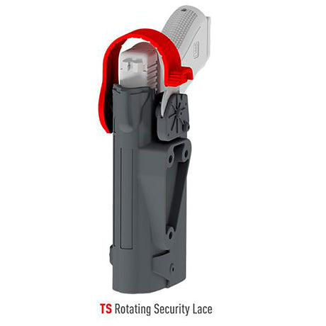 Holster King Cobra pour Glock 17 avec lampe TLR-1 ou TLR-2 rétention niveau 2