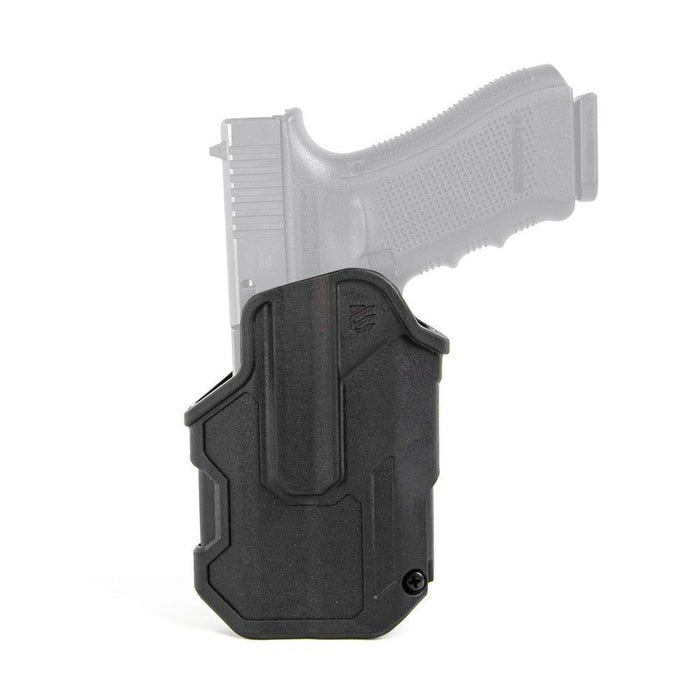 Holster OWB L2C LB HOLSTER | Glock 17 Blackhawk - Noir - Glock 17 / 19 / 22 / 23 / 31 / 32 / 45 / 47 - Gaucher - Welkit.com - 604544648072 - 8