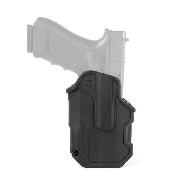 Holster T - Series L2C LB | Glock 17 avec lampe Blackhawk - Noir - Welkit.com