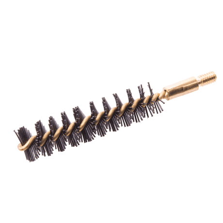 Kit de nettoyage .40 Cal nylon Bristle Bore Brush Breakthrough
