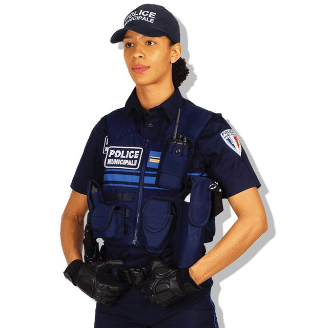 Housse de gilet pare-balles GK Professional Police Municipale 5 poches MOLLE amovibles