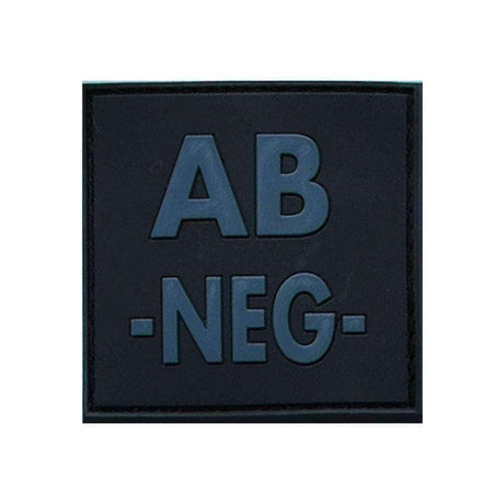 Identifiant Groupe sanguin LOW VISIBLITY PVC BK MNSP - Noir - Welkit.com