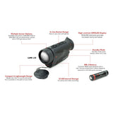 Monoculaire thermique Nocpix LUMI L35 capteur 384 × 288 px objectif 35 mm germanium F0.9