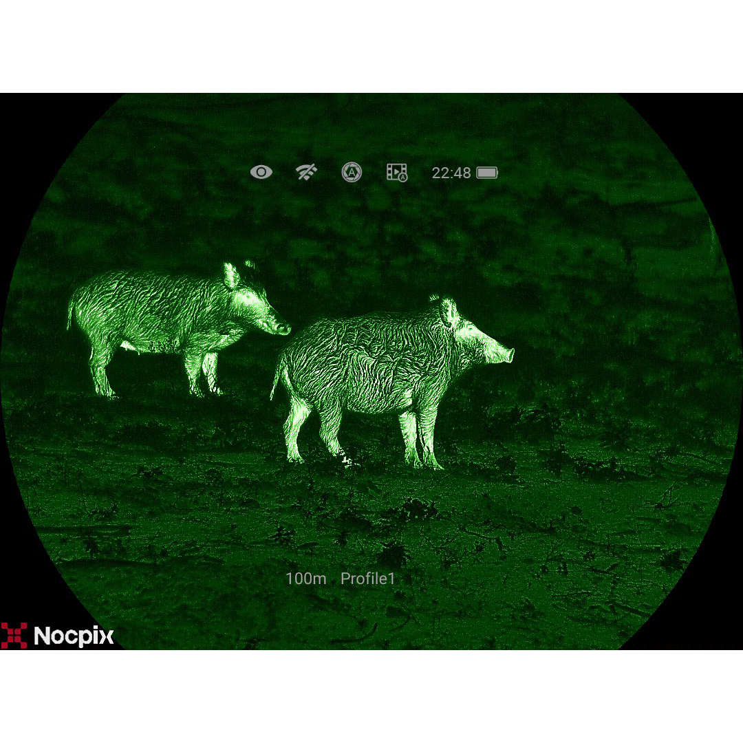 Lunette thermique Nocpix MATE Lite capteur 384 × 288 px 60 Hz objectif 38 mm F1.0 399 g