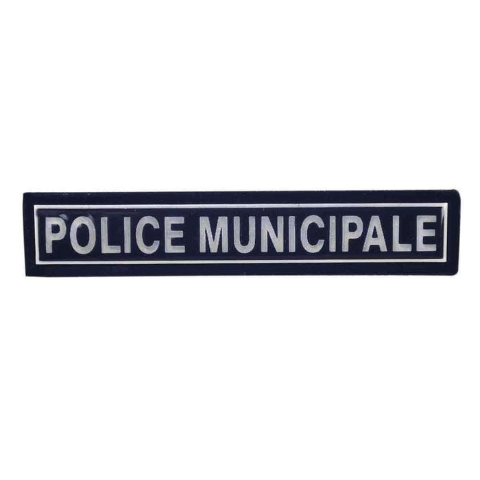 Insigne BARRETTE POLICE MUNICIPALE Patrol Equipement - Bleu marine - - Welkit.com - 2000000357393 - 2