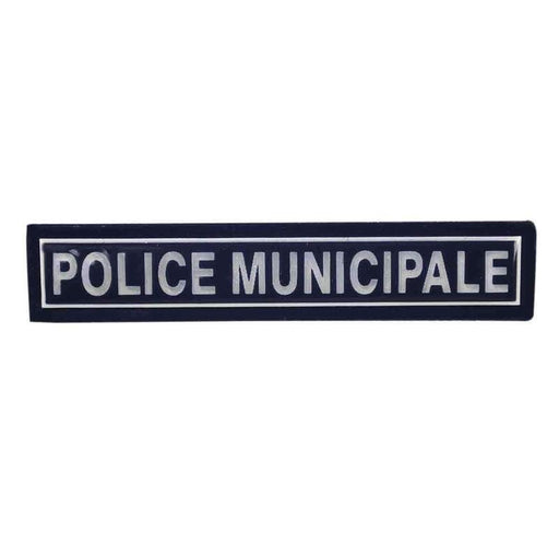 Insigne BARRETTE POLICE MUNICIPALE Patrol Equipement - Bleu - - Welkit.com - 2000000357409 - 1