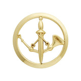 Insigne de béret OR POSTE AUX ARMÉES DMB Products - Or - Welkit.com