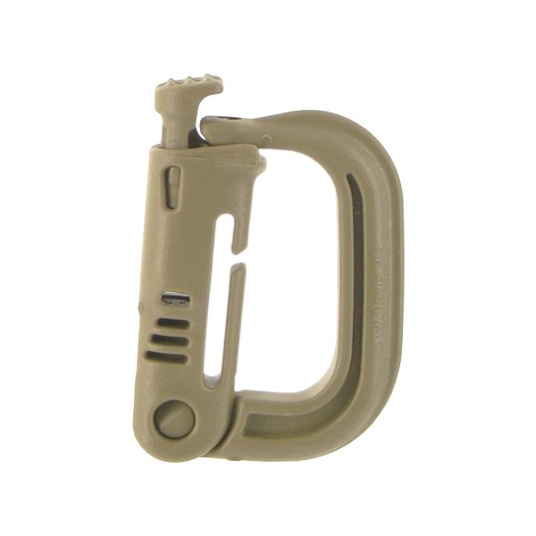 Mousqueton ITW Nexus GrimLoc en polymère 54 x 40 mm pour sangle de 25 mm